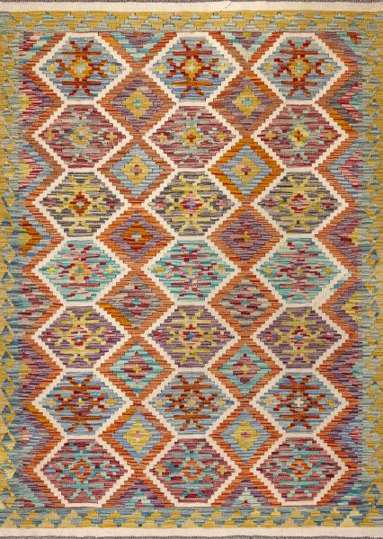 Пакистанский ковер из шерсти «KILIM» 23-2045 148 x 203 см