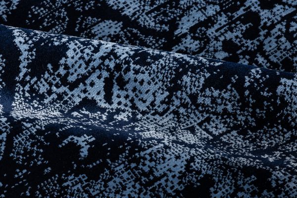 Турецкий ковер из полиэстера «JULIA» 43238A-BLUE-NAVY 200 x 300 см