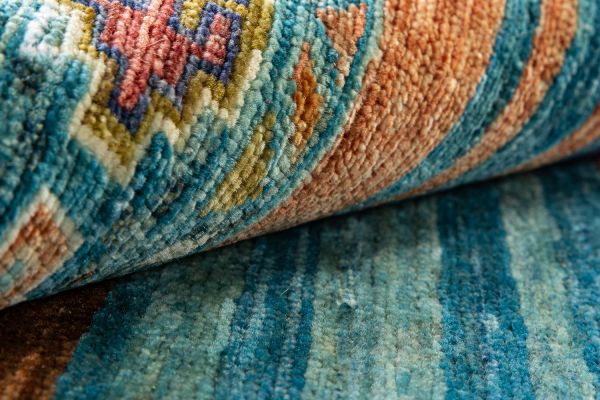 Пакистанский ковер из шерсти «SHAWL KANDI» MULTY-MULTY(168x237) 168 x 237 см