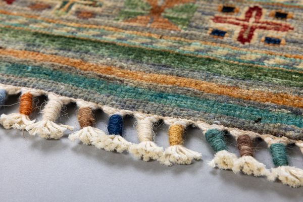 Пакистанский ковер из шерсти «SHAWL KANDI» MULTY-MULTY(80x122) 80 x 122 см