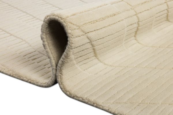 Индийский ковер из шерсти «KASHMIR» 2023353-IVORY 168 x 240 см