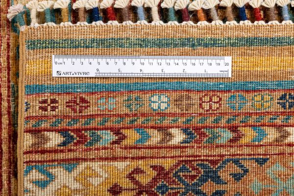 Пакистанский ковер из шерсти «SHAWL KANDI» MULTY-MULTY(168x242) 168 x 242 см