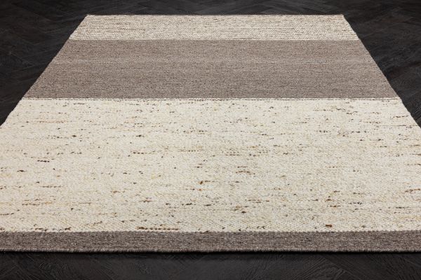 Индийский ковер из шерсти «AMANA» NIL03-SAND-TAUPE 170 x 240 см