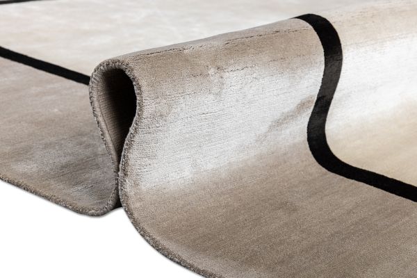 Индийский ковер из шёлка «SILK BORDER» V9-MLT 246 x 348 см