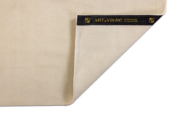Индийский ковер из шерсти мериноса и хлопка «BLANC DE BLANCS» MERINO-IVORY 236 x 308 см
