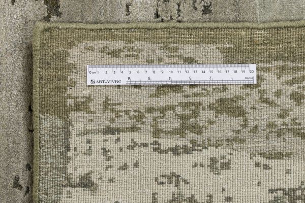 Индийский ковер из арт-шёлка и шерсти «CHAOS THEORY» ESK375-L.TWIST-M.GREEN 249 x 307 см Индийский ковер из арт-шёлка и шерсти «CHAOS THEORY» ESK375-L.TWIST-M.GREEN 249 x 307 см