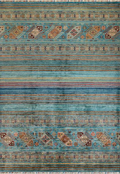 Пакистанский ковер из шерсти «SHAWL KANDI» MULTY-MULTY(171x240) 171 x 240 см