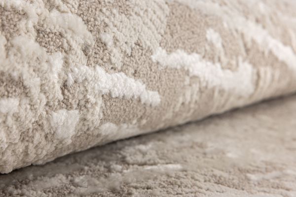 Турецкий ковер из полиэстера «LOONA» 05743B-CRE-BGE 80 x 150 см Турецкий ковер из полиэстера «LOONA» 05743B-CRE-BGE 80 x 150 см