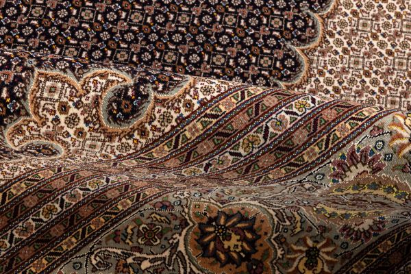 Иранский ковер из шерсти и шёлка «TABRIZ MAHI» 9-336-IR 305 x 410 см