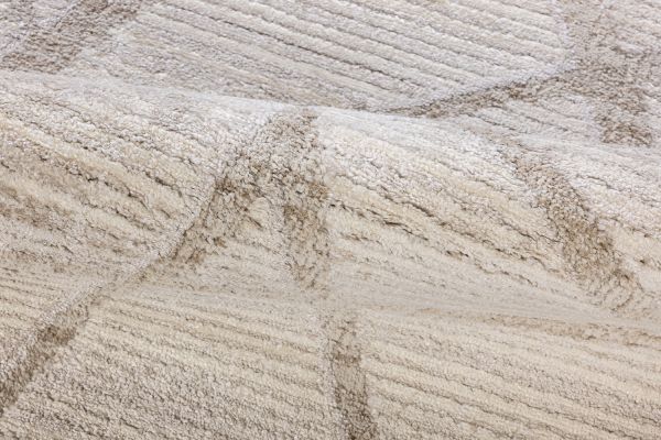 Турецкий ковер из полипропилена и полиэстера «DIOR» 06225A-CRE-BGE 80 x 150 см