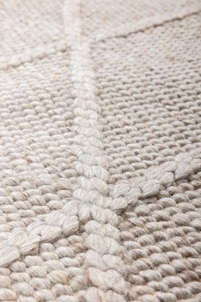 Индийский ковер из шерсти «COAST DIAMOND RUG» MARLED 120 x 170 см