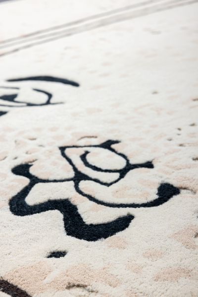 Индийский ковер из шерсти, арт-шёлка и хлопка «Art de Vivre by DETALI» design Irina Popova «ПРО ЛЮБОВЬ» 250 x 300 см