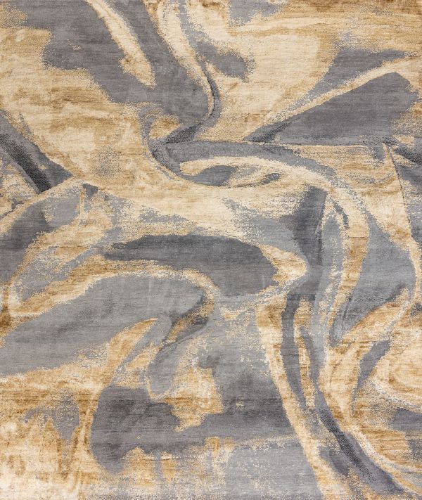 Индийский ковер из шерсти и шёлка «WEST HOLLYWOOD» RUFFLE-DD482 250 x 300 см Индийский ковер из шерсти и шёлка «WEST HOLLYWOOD» RUFFLE-DD482 250 x 300 см