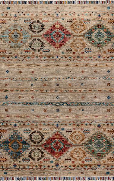 Пакистанский ковер из шерсти «SHAWL KANDI» MULTY-MULTY(81x121) 81 x 121 см