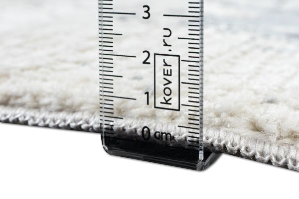 Турецкий ковер из полипропилена и полиэстера «MOON» 2572A-CREAM-D.GREY 80 x 150 см Турецкий ковер из полипропилена и полиэстера «MOON» 2572A-CREAM-D.GREY 80 x 150 см