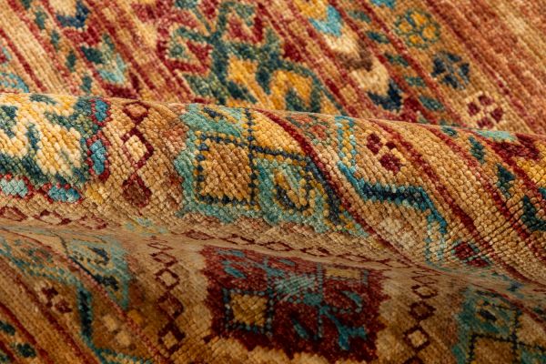 Пакистанский ковер из шерсти «SHAWL KANDI» MULTY-MULTY(168x242) 168 x 242 см