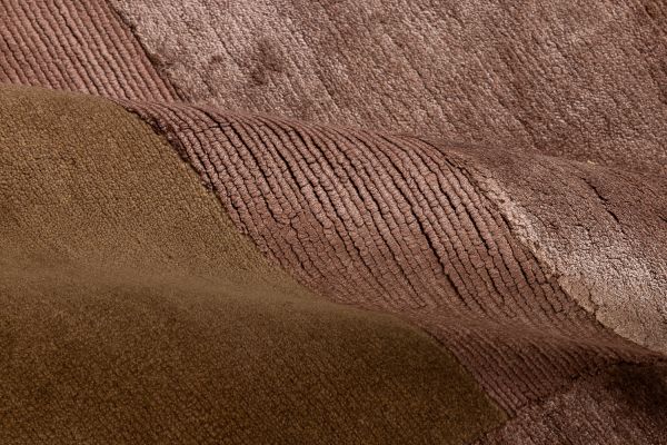 Индийский ковер из шерсти, шёлка и эвкалиптового шёлка «TECTONIC» D4-C6 176 x 246 см