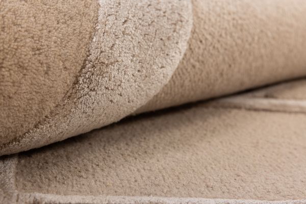 Индийский ковер из шерсти и эвкалиптового шёлка «VELVET MIRAGE» ARTE LIGHT TAUPE 200 x 300 см