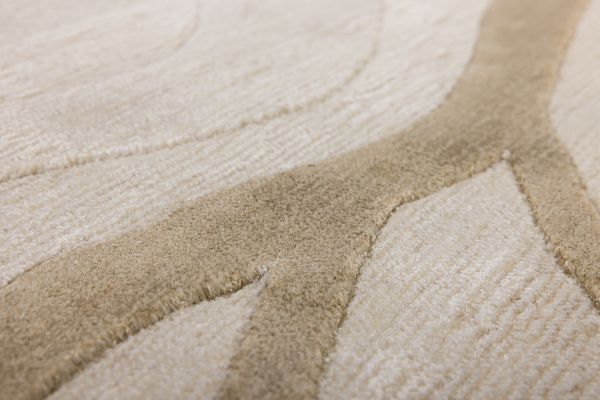 Индийский ковер из арт-шёлка и шерсти «EVEREST» 2023205-BEIGE 161 x 239 см Индийский ковер из арт-шёлка и шерсти «EVEREST» 2023205-BEIGE 161 x 239 см