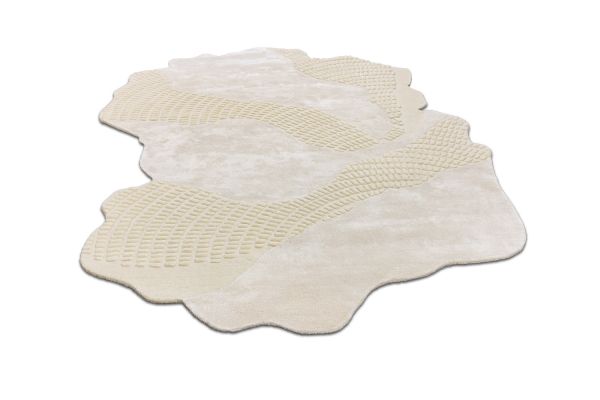 Индийский ковер из шерсти и эвкалиптового шёлка «VELVET MIRAGE» MADELINE 170 x 240 см Индийский ковер из шерсти и эвкалиптового шёлка «VELVET MIRAGE» MADELINE 170 x 240 см