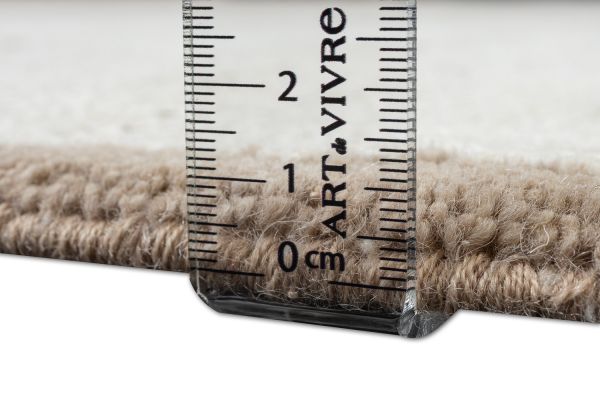 Индийский ковер из шерсти и арт-шёлка «CHAOS THEORY» ESK330-WHITE-D.IVORY 249 x 305 см Индийский ковер из шерсти и арт-шёлка «CHAOS THEORY» ESK330-WHITE-D.IVORY 249 x 305 см