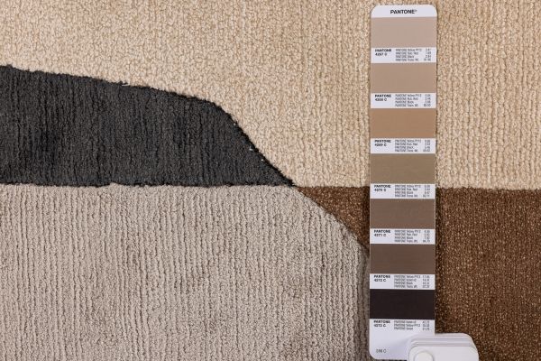 Индийский ковер из шерсти, шёлка и эвкалиптового шёлка «TECTONIC» D4-C2 175 x 232 см Индийский ковер из шерсти, шёлка и эвкалиптового шёлка «TECTONIC» D4-C2 175 x 232 см