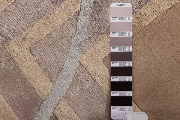 Индийский ковер из шерсти и арт-шёлка «CARTIE COLLECTION» ART DECO-03-21B(SL) 348 x 437 см Индийский ковер из шерсти и арт-шёлка «CARTIE COLLECTION» ART DECO-03-21B(SL) 348 x 437 см