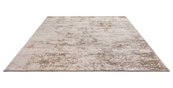 Индийский ковер из шерсти и арт-шёлка «CHAOS THEORY» ESK411-A.WHITE-N.BEIGE 246 x 305 см Индийский ковер из шерсти и арт-шёлка «CHAOS THEORY» ESK411-A.WHITE-N.BEIGE 246 x 305 см