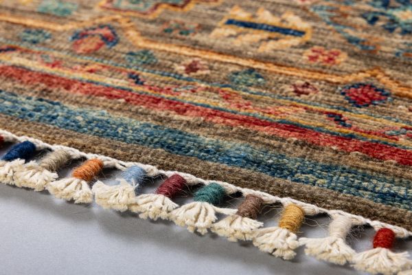 Пакистанский ковер из шерсти «SHAWL KANDI» MULTY-MULTY(79x124) 79 x 124 см