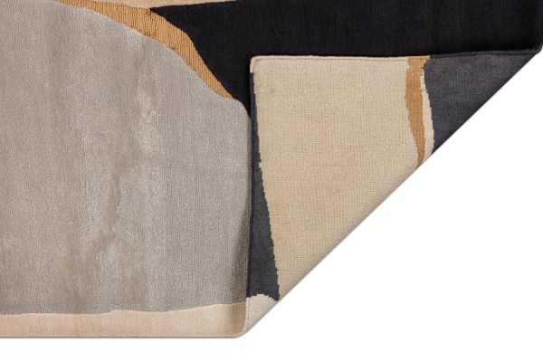 Индийский ковер из шерсти, шёлка и эвкалиптового шёлка «TECTONIC» D4-C2 175 x 232 см Индийский ковер из шерсти, шёлка и эвкалиптового шёлка «TECTONIC» D4-C2 175 x 232 см