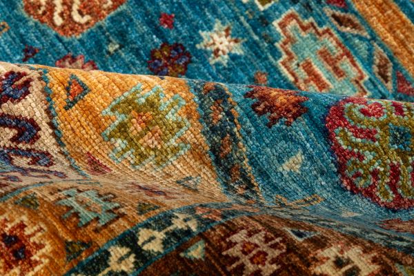 Пакистанский ковер из шерсти «SHAWL KANDI» MULTY-MULTY(168x237) 168 x 237 см