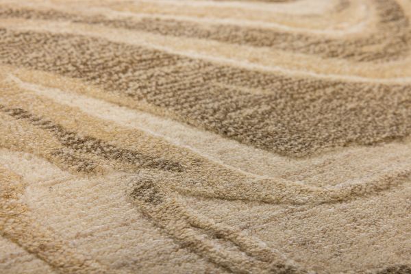 Индийский ковер из арт-шёлка и шерсти «EVEREST» 2023309-TAN 162 x 240 см Индийский ковер из арт-шёлка и шерсти «EVEREST» 2023309-TAN 162 x 240 см