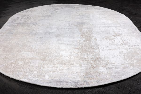 Турецкий ковер из эвкалиптового шёлка и акрила «CHERUTTI» 1938-BGE(Oval) 120 x 180 см