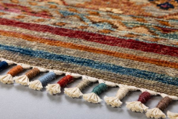 Пакистанский ковер из шерсти «SHAWL KANDI» MULTY-MULTY(80x125) 80 x 125 см