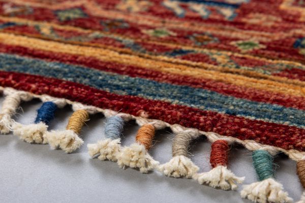 Пакистанский ковер из шерсти «SHAWL KANDI» MULTY-MULTY(81x124) 81 x 124 см