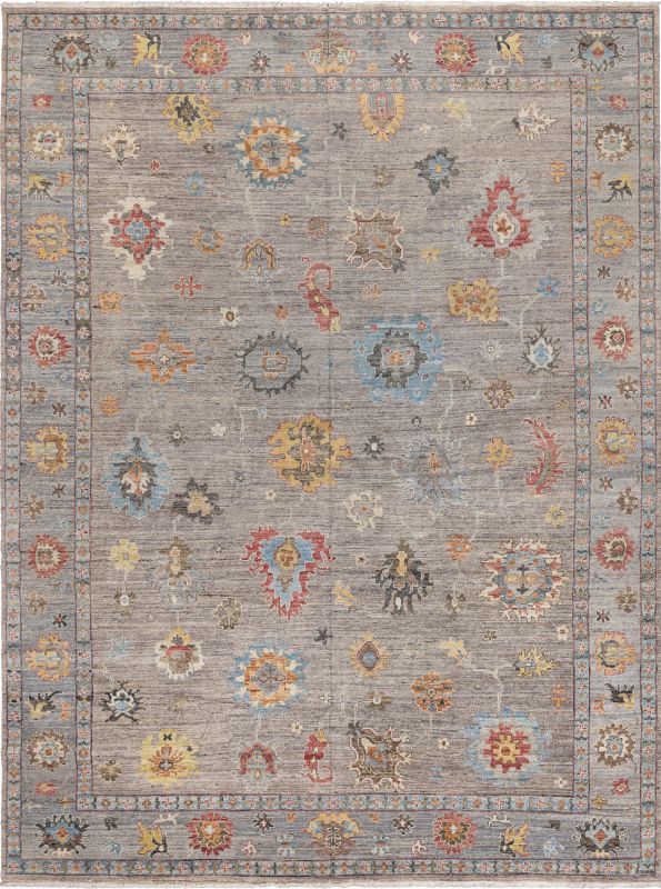 Индийский ковер из шерсти «OUSHAK GOLD» MAJ103-PLUM-GREY 370 x 453 см Индийский ковер из шерсти «OUSHAK GOLD» MAJ103-PLUM-GREY 370 x 453 см