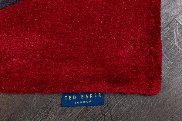 Индийский ковер из шерсти и арт-шёлка «TED BAKER» Sahara Burgundy 56105 170 x 240 см