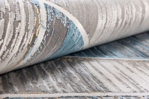 Турецкий ковер из эвкалиптового шёлка и акрила «EGOISTE» M608B-DGRY-DBLU 240 x 340 см Турецкий ковер из эвкалиптового шёлка и акрила «EGOISTE» M608B-DGRY-DBLU 240 x 340 см