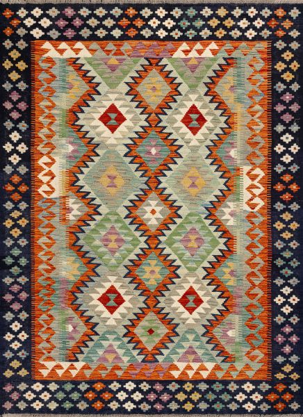 Пакистанский ковер из шерсти «KILIM» 23-15692 153 x 202 см