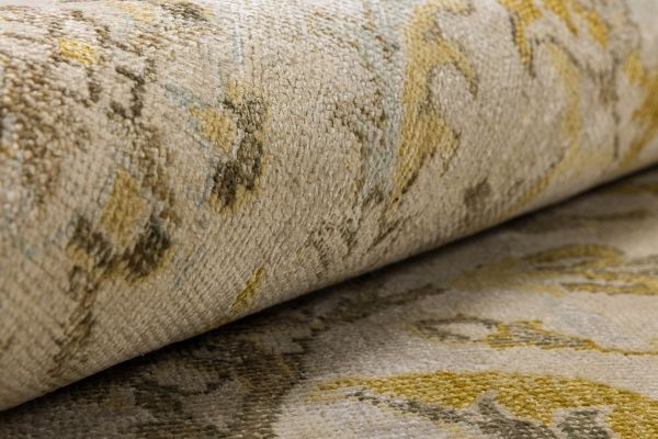 Индийский ковер из шёлка и шерсти «POLONAISE» S313-IVORY-CAMEL 307 x 429 см