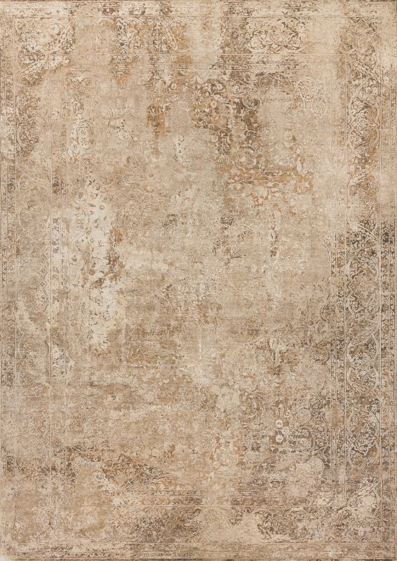 Индийский ковер из шёлка и шерсти «ILLUSION» HSP8-BROWN-ORANGE 253 x 306 см Индийский ковер из шёлка и шерсти «ILLUSION» HSP8-BROWN-ORANGE 253 x 306 см