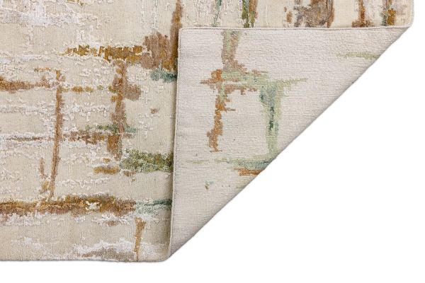 Индийский ковер из шерсти и арт-шёлка «STORM» FR737-MULTI 240 x 302 см Индийский ковер из шерсти и арт-шёлка «STORM» FR737-MULTI 240 x 302 см