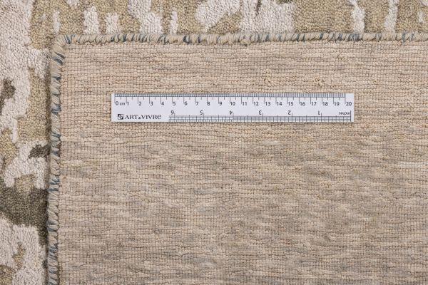 Индийский ковер из арт-шёлка и шерсти «STORM» RD93-BEIGE 361 x 450 см Индийский ковер из арт-шёлка и шерсти «STORM» RD93-BEIGE 361 x 450 см