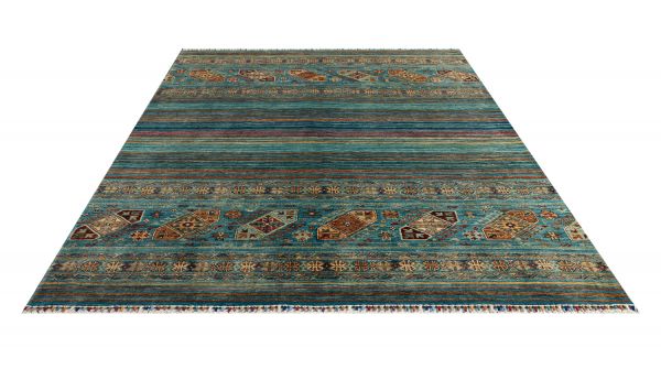 Пакистанский ковер из шерсти «SHAWL KANDI» MULTY-MULTY(171x240) 171 x 240 см