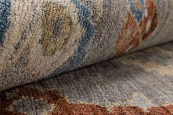 Индийский ковер из шерсти «OUSHAK GOLD» MAJ105-GREY-IVORY 370 x 452 см Индийский ковер из шерсти «OUSHAK GOLD» MAJ105-GREY-IVORY 370 x 452 см