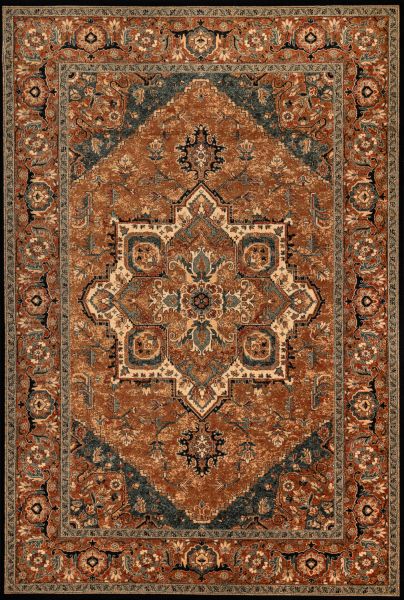 Бельгийский ковер из шерсти «KASHQAI» 4354-500 135 x 200 см