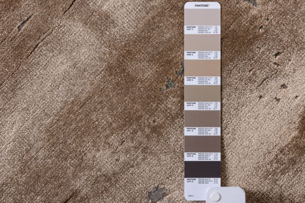 Индийский ковер из арт-шёлка и шерсти «CHAOS THEORY» ESK316-HONEY-ASHWOOD 249 x 305 см Индийский ковер из арт-шёлка и шерсти «CHAOS THEORY» ESK316-HONEY-ASHWOOD 249 x 305 см