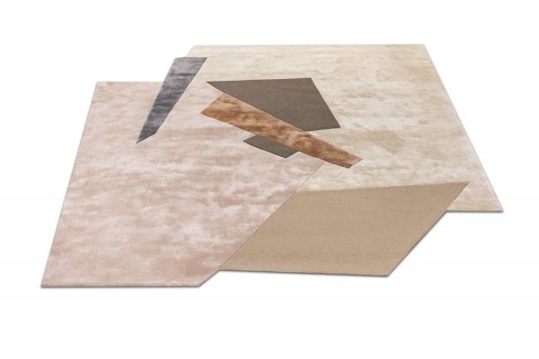 Китайский ковер из бамбукового шёлка и шерсти «RIVIERA» BROKEN GEOMETRY-1 250 x 300 см Китайский ковер из бамбукового шёлка и шерсти «RIVIERA» BROKEN GEOMETRY-1 250 x 300 см