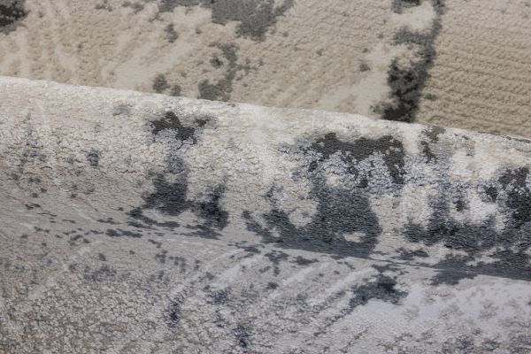 Турецкий ковер из полипропилена и полиэстера «MOON» 2572A-CREAM-D.GREY 80 x 150 см Турецкий ковер из полипропилена и полиэстера «MOON» 2572A-CREAM-D.GREY 80 x 150 см