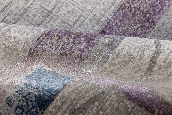 Турецкий ковер из полиэстера «TANGO» HC11A-LGRY 80 x 150 см Турецкий ковер из полиэстера «TANGO» HC11A-LGRY 80 x 150 см